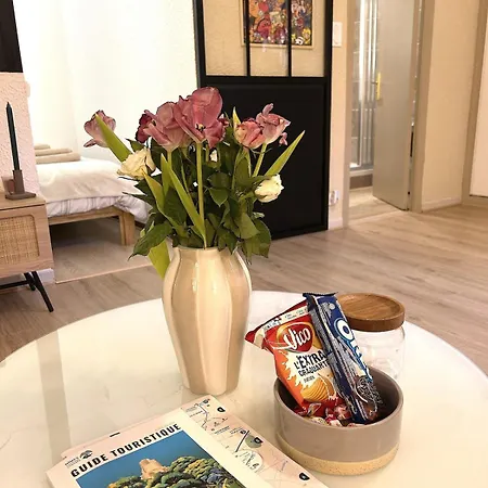 Le Cosy Nimois, Charme Et Terrasse Au Coeur De Lägenhet